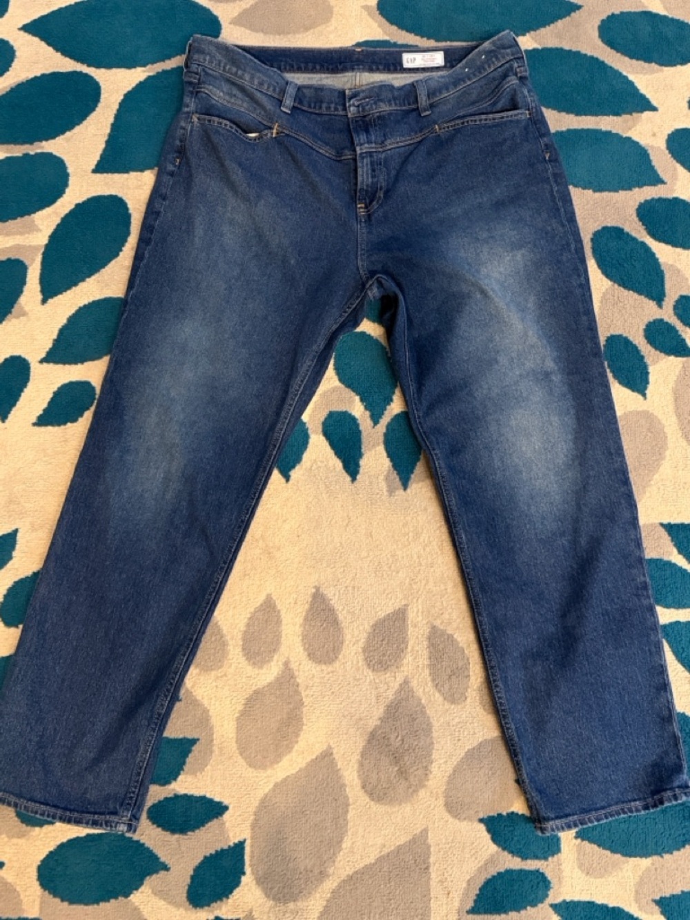 GAP High Rise Western '90s Slim Straight Jeans - Picture 4 of 6
